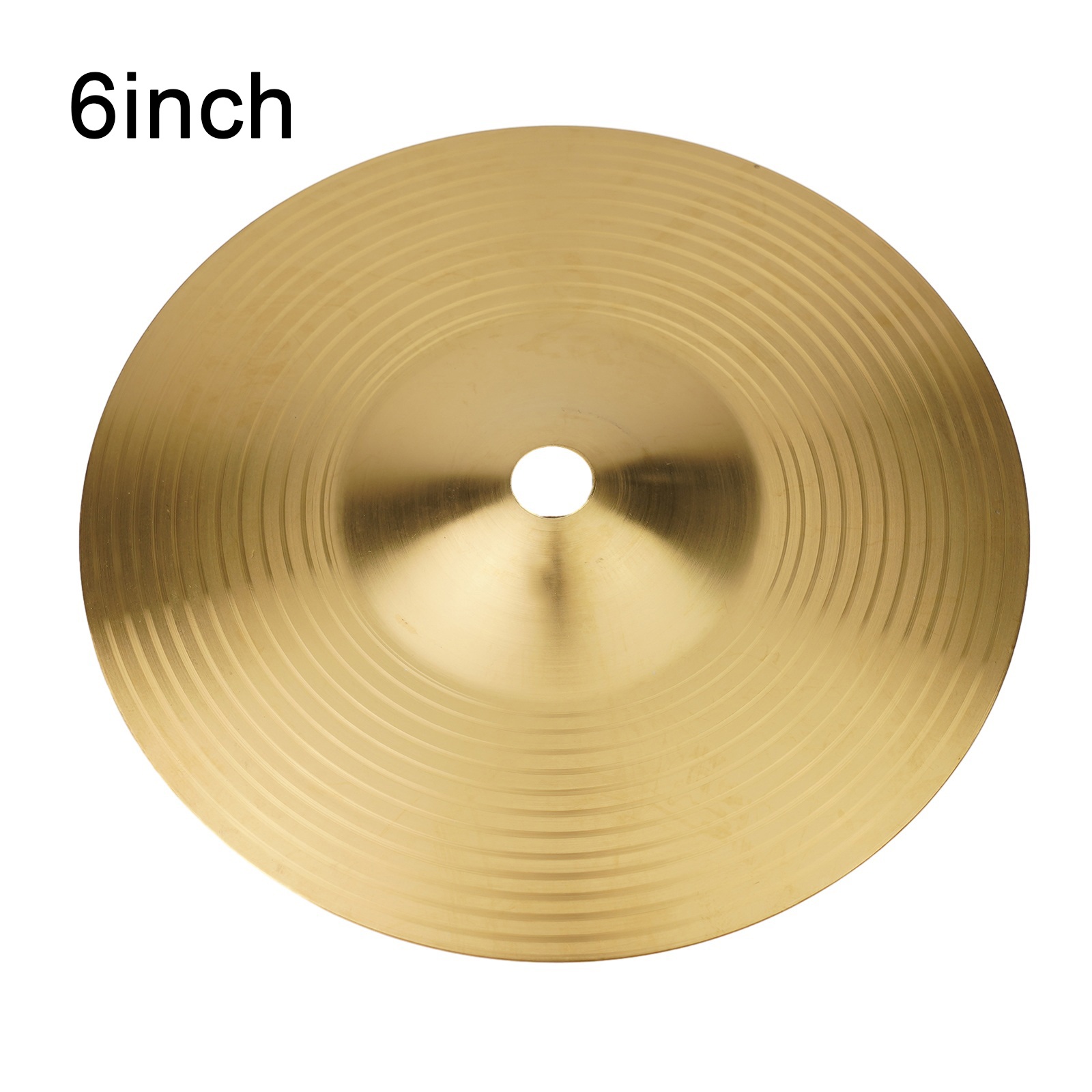 Cymbal Hi Hat - 6-calowy bęben mosiężny talerze perkusyjne Splash