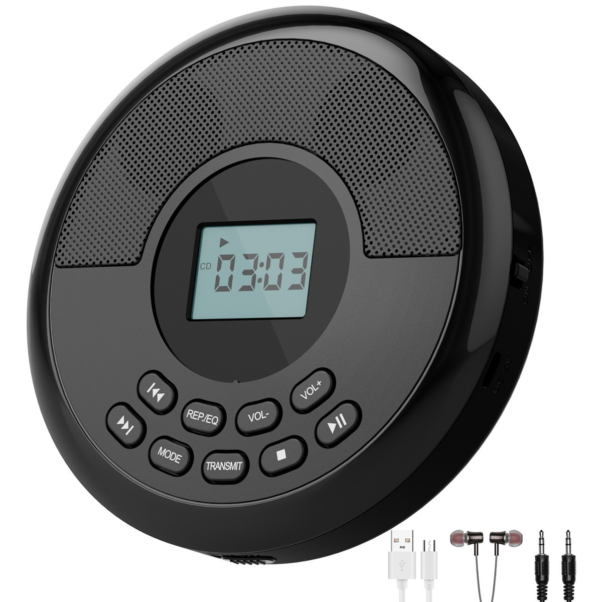 Audio Music Mp3 Song - Przenośny odtwarzacz CD MP3 USB Bluetooth