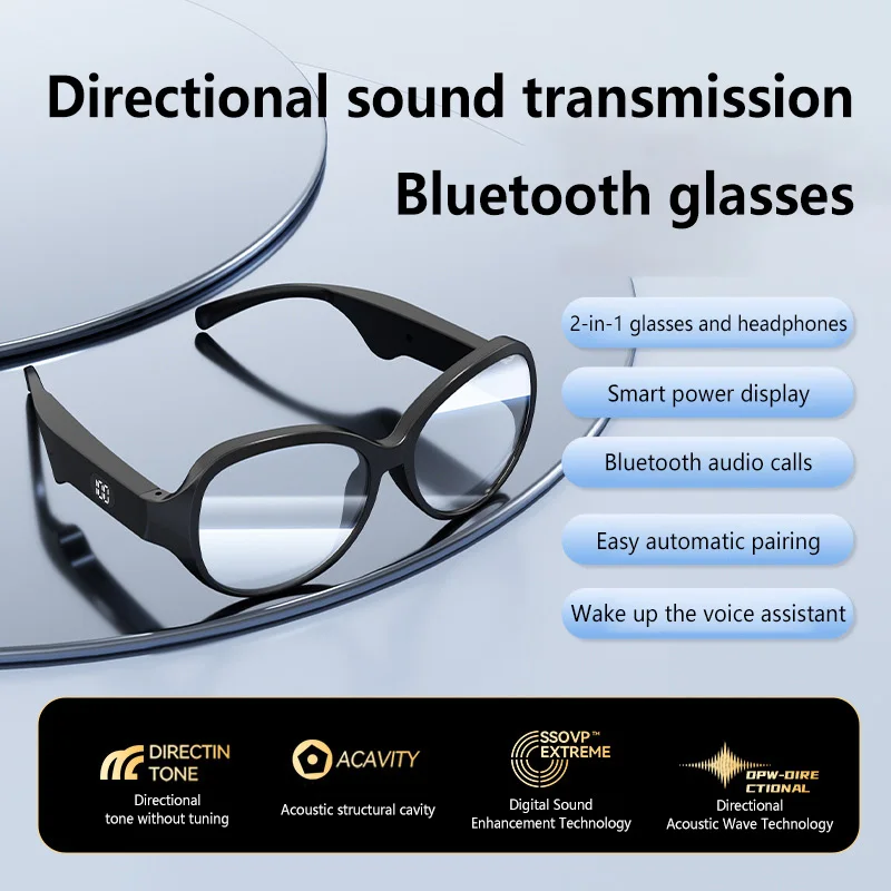 Inteligentne okulary przeciwsł – Audio Music Bluetooth recenzja i cena