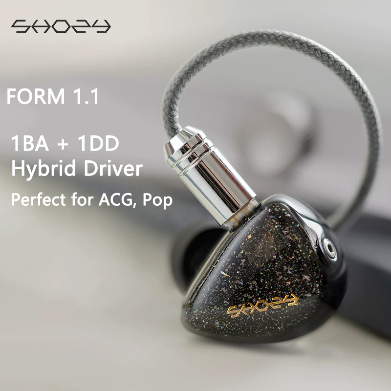 Słuchawki przewodowe HiFi Shoz – Audio Music Technology recenzja i cena