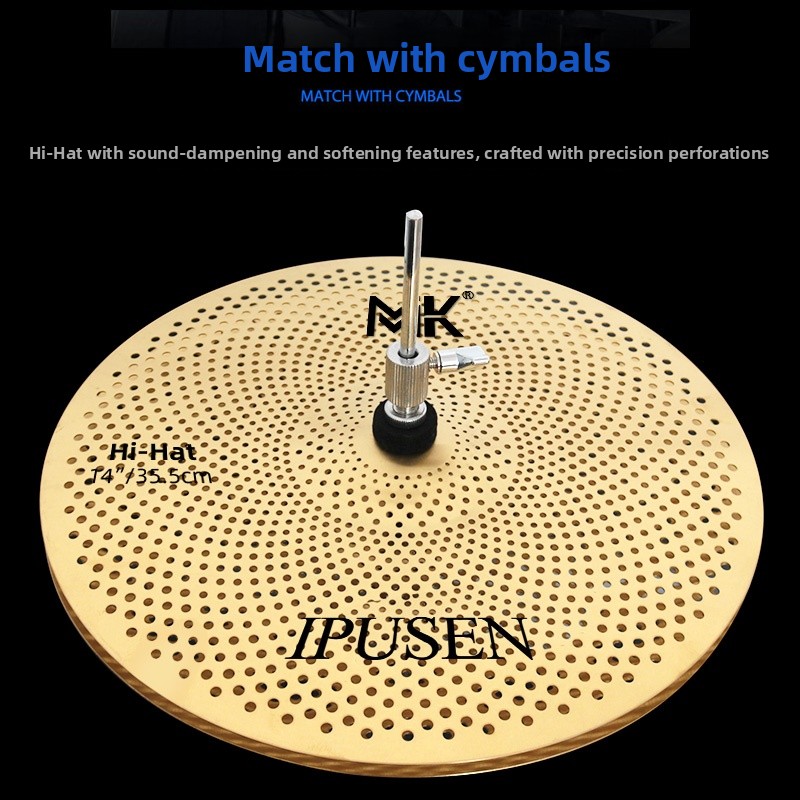 Cichy zestaw talerzy perkusyjn – Cymbal Hi Hat recenzja i cena