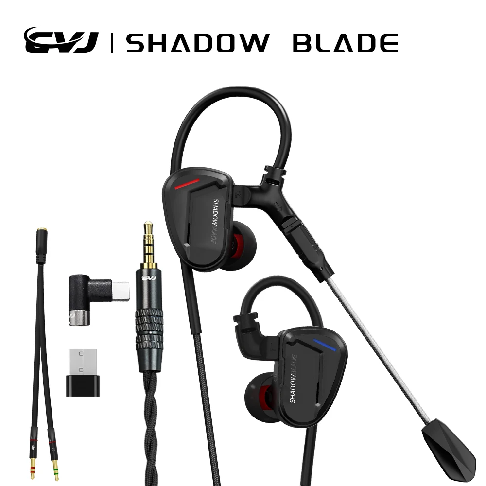 Słuchawki douszne CVJ Shadow B – Audio Music Technology recenzja i cena