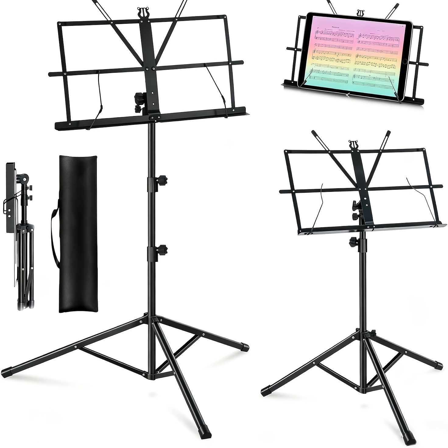 Składany i przenośny stojak na – Music Stand Folding recenzja i cena