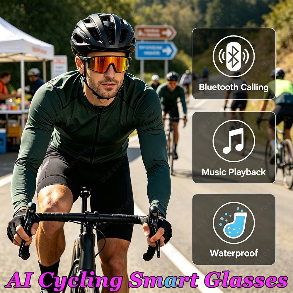Okulary rowerowe Bluetooth z t – Audio Music Technology recenzja i cena