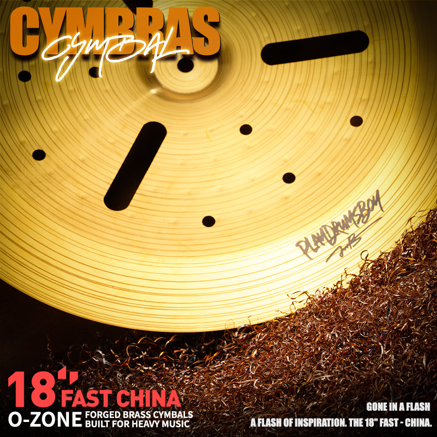 Zestaw talerzy PD Mc100 Bronze – Cymbal Hi Hat recenzja i cena