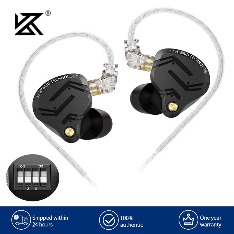 Słuchawki douszne KZ ZS12 PRO  – Audio Music Technology recenzja i cena