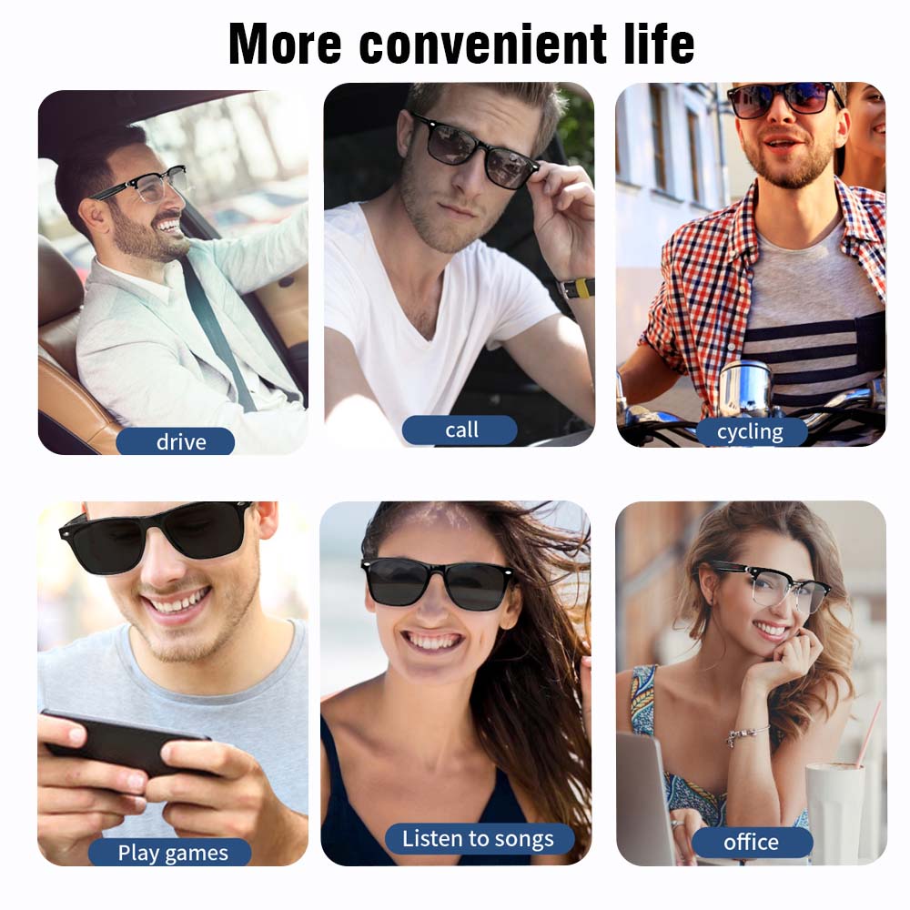 Inteligentne okulary SENBONO E – Audio Music Bluetooth recenzja i cena