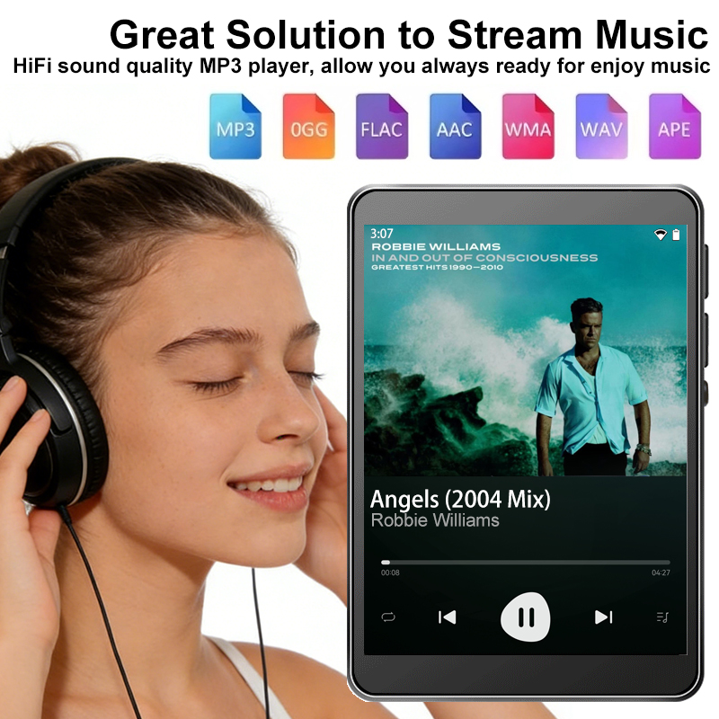 Odtwarzacz MP3 WiFi Android 10 – Audio Music To Download recenzja i cena